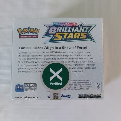 brilliant stars booster box ebay Pokmon TCG: Sword & Shield Brilliant Stars Booster Box Brand New Sealed
