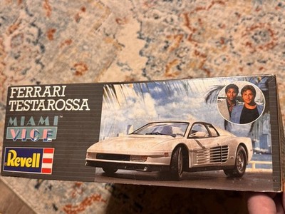 Revell #7486 Miami Vice Ferrari Testarossa 1/16 Scale Plastic Model Kit