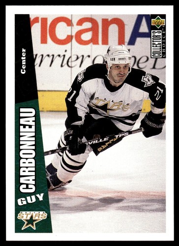 1996 Collector's Choice Guy Carbonneau #73 card