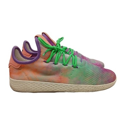 Adidas Pharrell Williams Tennis Hu Mens 9 Multicolor Tie Dye Lifestyle Sneakers