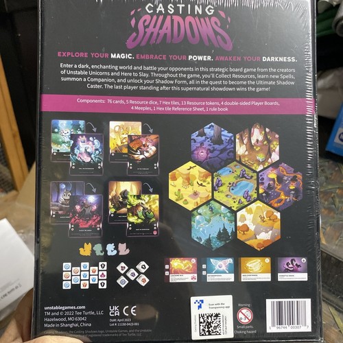 2022 Unstable Games Casting Shadows Board Game - Picture 4 of 8