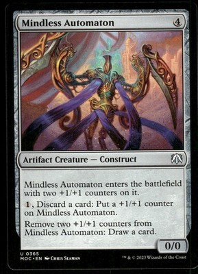 1x Mindless Automaton - Commander: March of the Machine - NM - MTG
