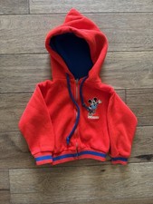 Jacket Mickey Mouse Disney Infant/toddler 6-12 Months Excellent Cond.