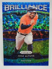Jose Altuve 2020 Panini Prizm Brilliance Blue Donut Circles Card #B-7 /199 MINT 