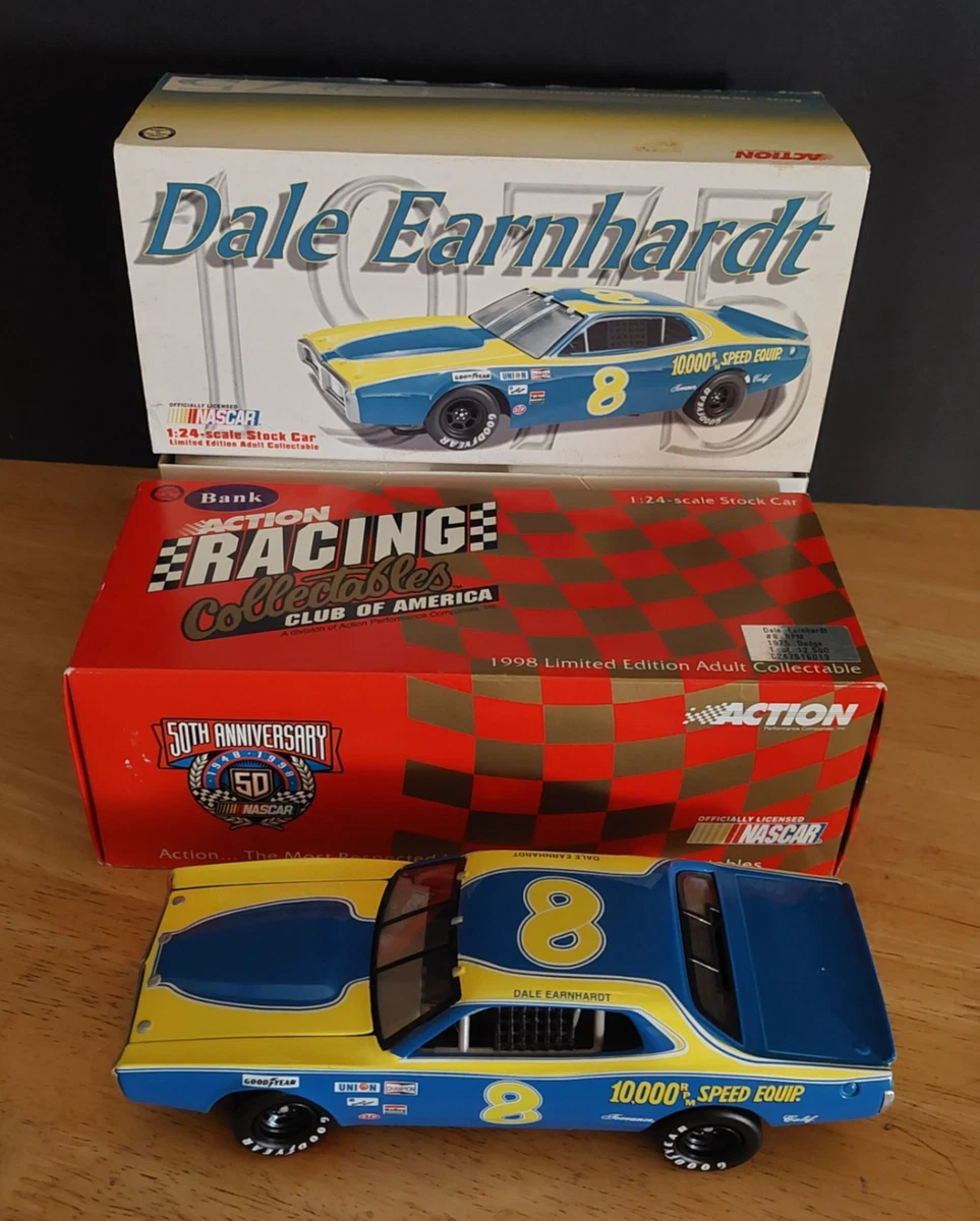 Dale Earnhardt Dodge Diecast Racing Cars 1975 Vehicle Year for