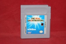 The Real Ghostbusters (Nintendo Game Boy, 1993) Authentic Game Cartridge