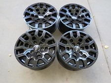 18"  CHEVY GMC 1500  SILVERADO FACTORY WHEELS RIMS  1500 SET 4 BLACK