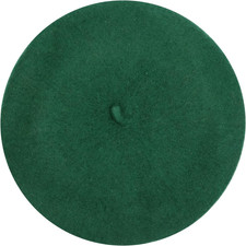 Women Wool Beret Hat French Style Solid Color