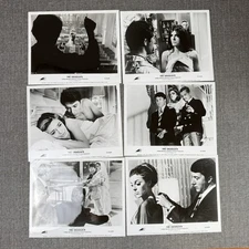 The Graduate 1967 Dustin Hoffmann Black & White Movie Stills lot of 6