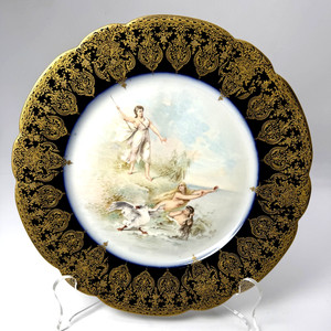 SÈVRES　セーヴル　キャビネットプレート　肖像画　アンティーク Sèvres porcelain Plate | eBay