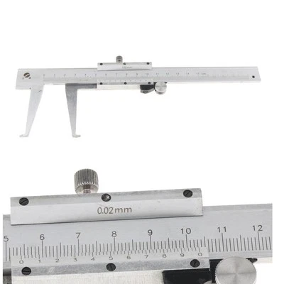 Diamètre intérieur de la rainure Vernier Calibre 9-150mm en acier au carbone - Photo 1/4