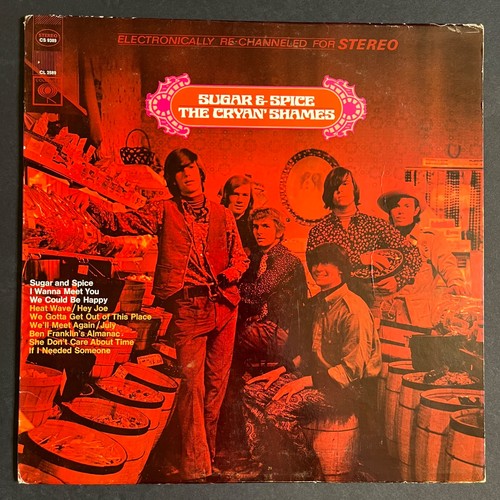 The Cryan' Shames ~ Sugar & Spice ~ Original Stereo Pressing ~ 1967 Psychedelic Rock