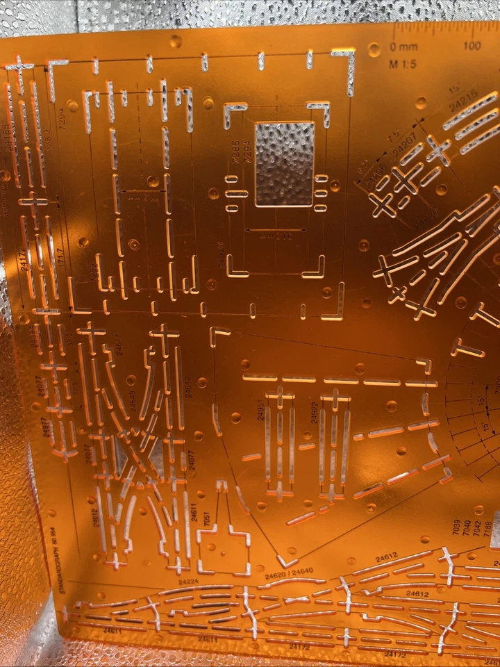 Marklin Trains HO Scale 3-Rail C-Track Rail Planning Template #02415 New  KEN - Image 4 of 4