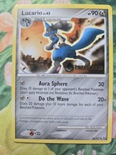 Lucario (Prerelease) PL1: Platinum (53/127) Stamped Uncommon Pokemon Card LP on eBay