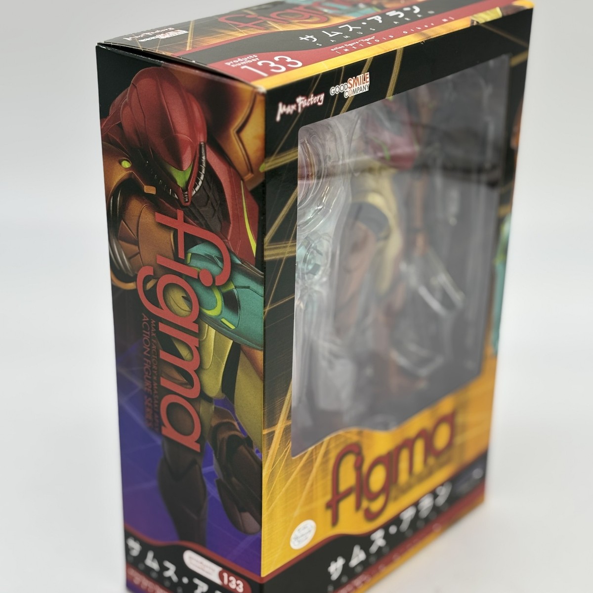 Figure Figma Samus Aran 133 METROID Other M Morph ball Beam effect
