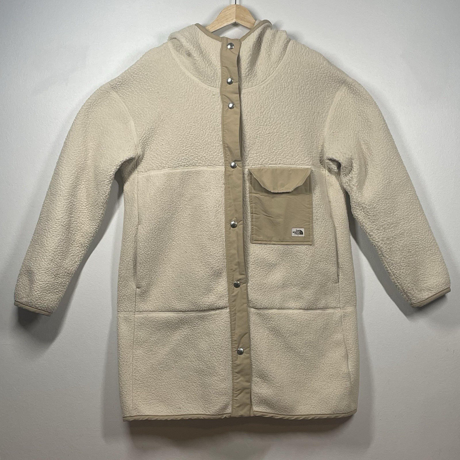 The North Face  Women’s Cragmont Fleece Coat, Medium, BLEACHED SAND-KHAKI