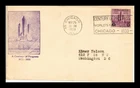 DR JIM STAMPS US CENTURY OF PROGRESS CHICAGO WORLDS FAIR FDC SCOTT 729 COVER