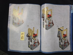 Lego 4757 Harry Potter Instruction Manual Only Hogwarts Castle