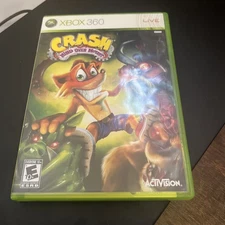 Crash: Mind Over Mutant (Xbox 360, 2008)  Cleaned And Tested - Same Day Shipping