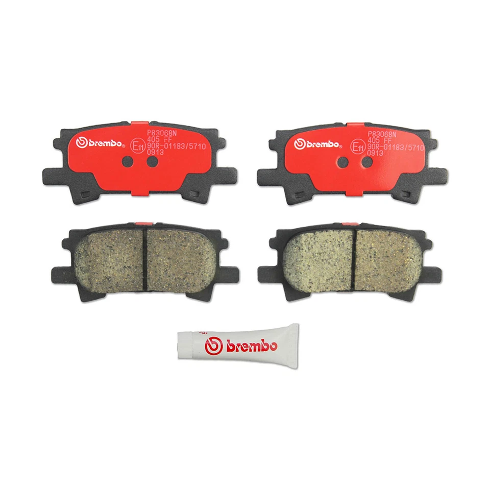 Kit pastillas freno rotores trasero Brembo para Lexus RX330 2004-2006 Foto 3 de 4
