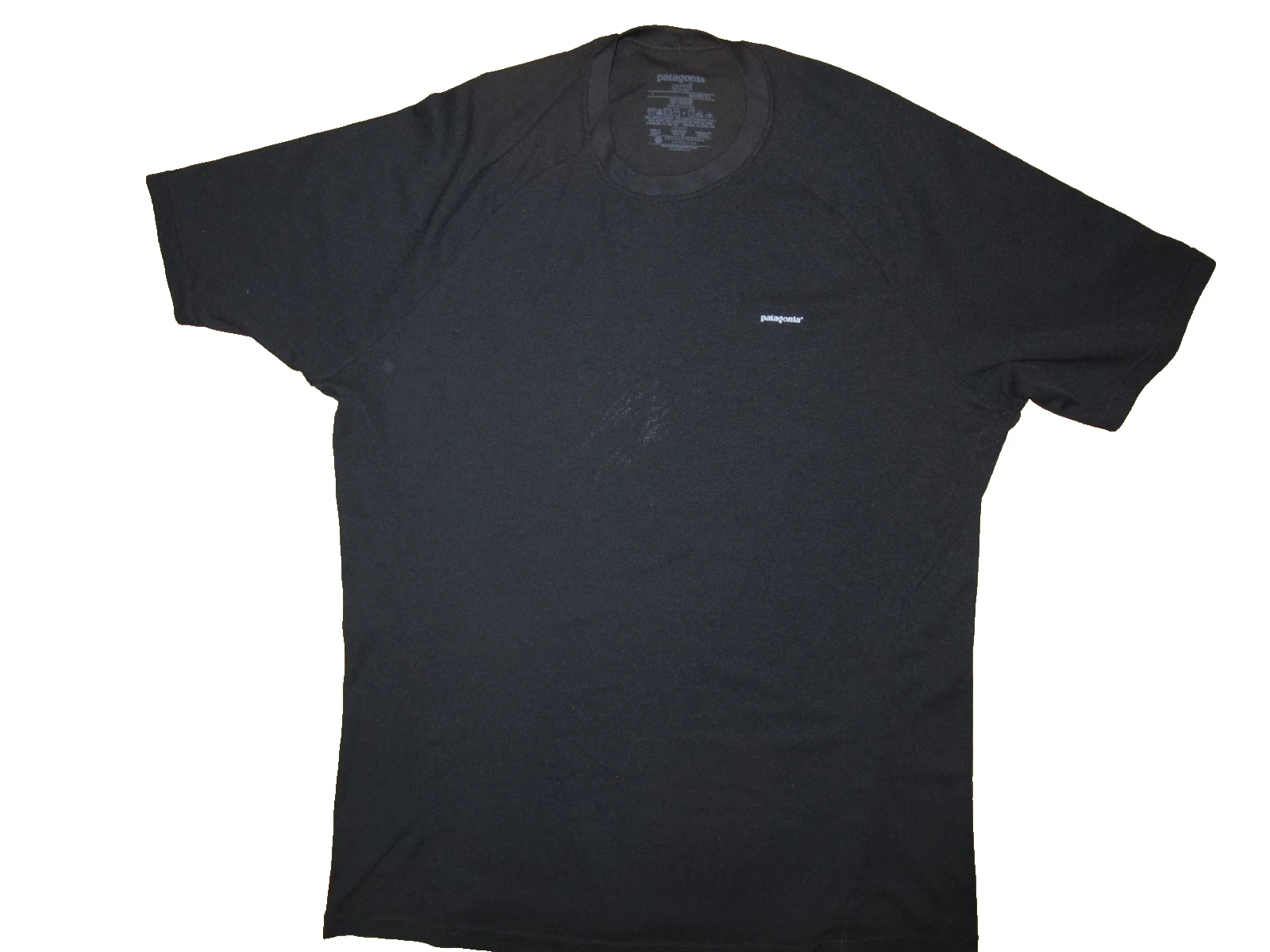 Patagonia Capilene 2 Lightweight T-Shirt Mens Size L 100% Polyester Short Sleeve