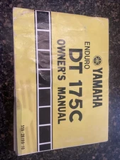 Vintage 1975 Yamaha DT175C  Motorcycle OWNER OWNERS OWNER’S Manual