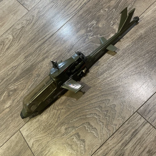 GI Joe Dragonfly XH-1 Assault Copter 1983 Series 2 Helicopter Good Parts
