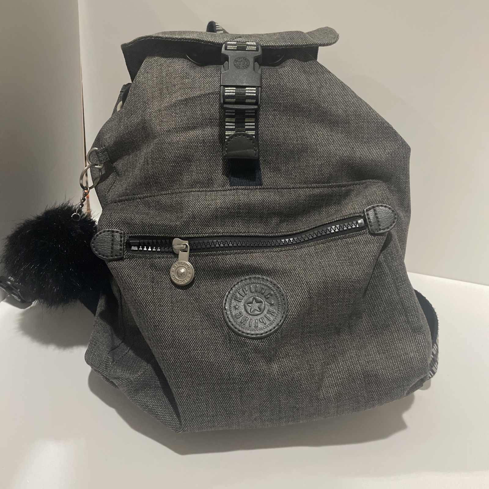 Kipling Keeper Small Backpack-gray Live Light- Dr… - image 1