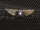 Mini Lapel Pin "USAF FLYING TIGERS CHINA NAT." Wings LIFETIME 1.5" NEW FREE SHIP