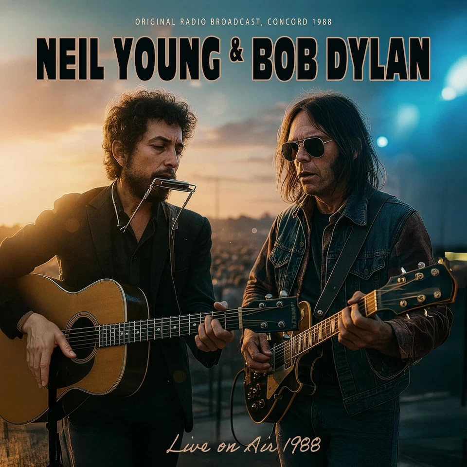 Neil Young & Bob Dylan Live On Air 1988 (Vinyl) (PRESALE 01/30/2026)