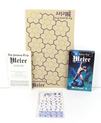 Metagaming Microgame 3 Melee Boxed Ununched No Die Fantasy Trip