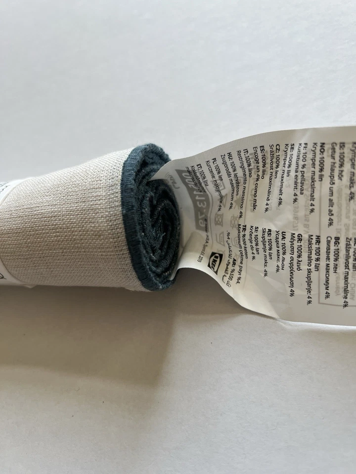 Paquete de 4 servilletas IKEA nuevas Ombonad 35x35 Cm (14x14) Foto 2 de 4