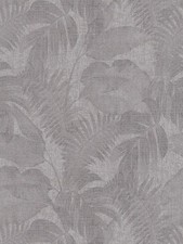 Papier Peint Boho Jungle Avec Aspect Lin – Marron, Gris, Beige