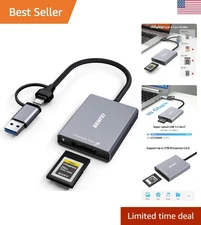 High-Speed 10Gbps USB 3.2 CFexpress Type A Card Reader for Multi-Platform Use