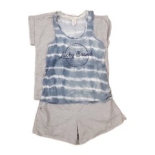 Lucky Brand Women's 3 Piece Sleep Set Small