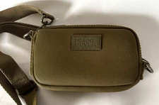 Dagne Dover Mara Dark Moss Green Neoprene Photo Sling Crossbody Bag