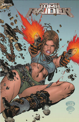TOMB RAIDER #38 deutsch EBAS-VARIANT PP lim.33 Ex. PUBLISHER PROOF Eric Basaldua
