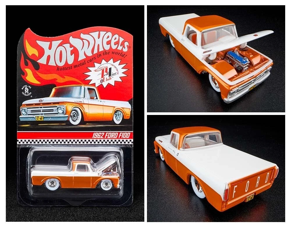 HOT WHEELS 2022 RLC Exclusive 1962 Ford F100 Pickup NEW | eBay HOT WHEELS 2022 RLC Exclusive 1962 Ford F100 Pickup NEW | eBay