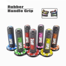 22mm 7/8" Rubber Gel Hand Grip Handle Bar Throttle Grips ATV Dirt Bike Motobike