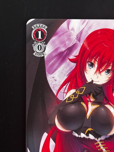 Tarjeta Rias Gremory Fdd/W65-T09 TD High School DxD blanca negra japonesa TCG - Imagen 2 de 10