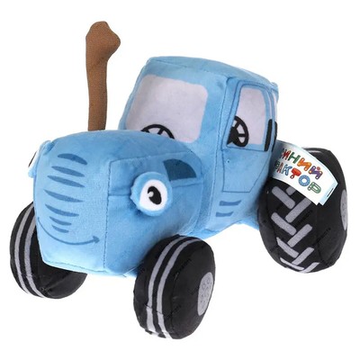 Blue Tractor Soft Plush Toy W Sound Original 8 Cm Ebay