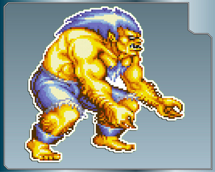  Street Fighter s  Blanka Bumper Sticker Window Vinyl Decal 5  : Automotive