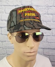VTG Crown Camo Sportsman's Pride Ball Cap Adjustable Snap Made in USA