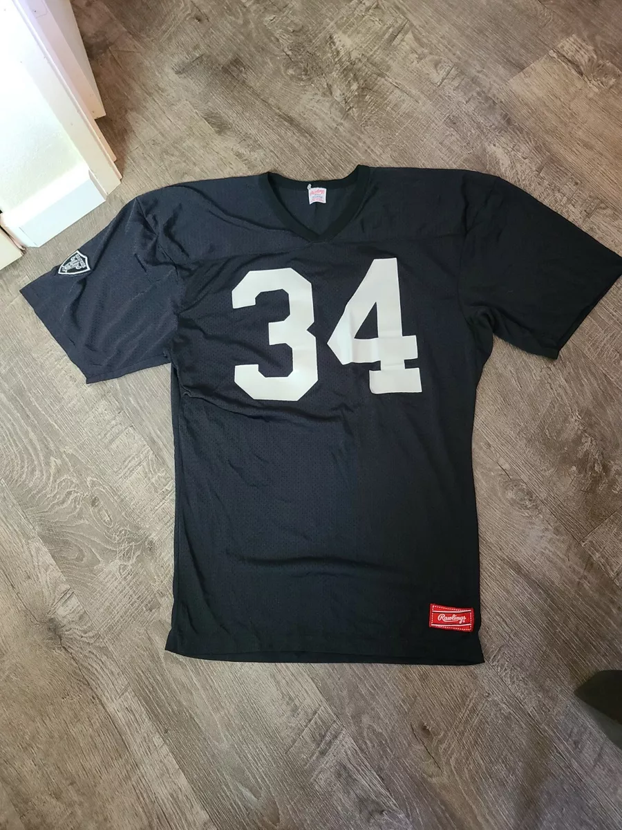 Vintaged RARE Rawlings NFL Oakland raiders retro Bo Jackson 34