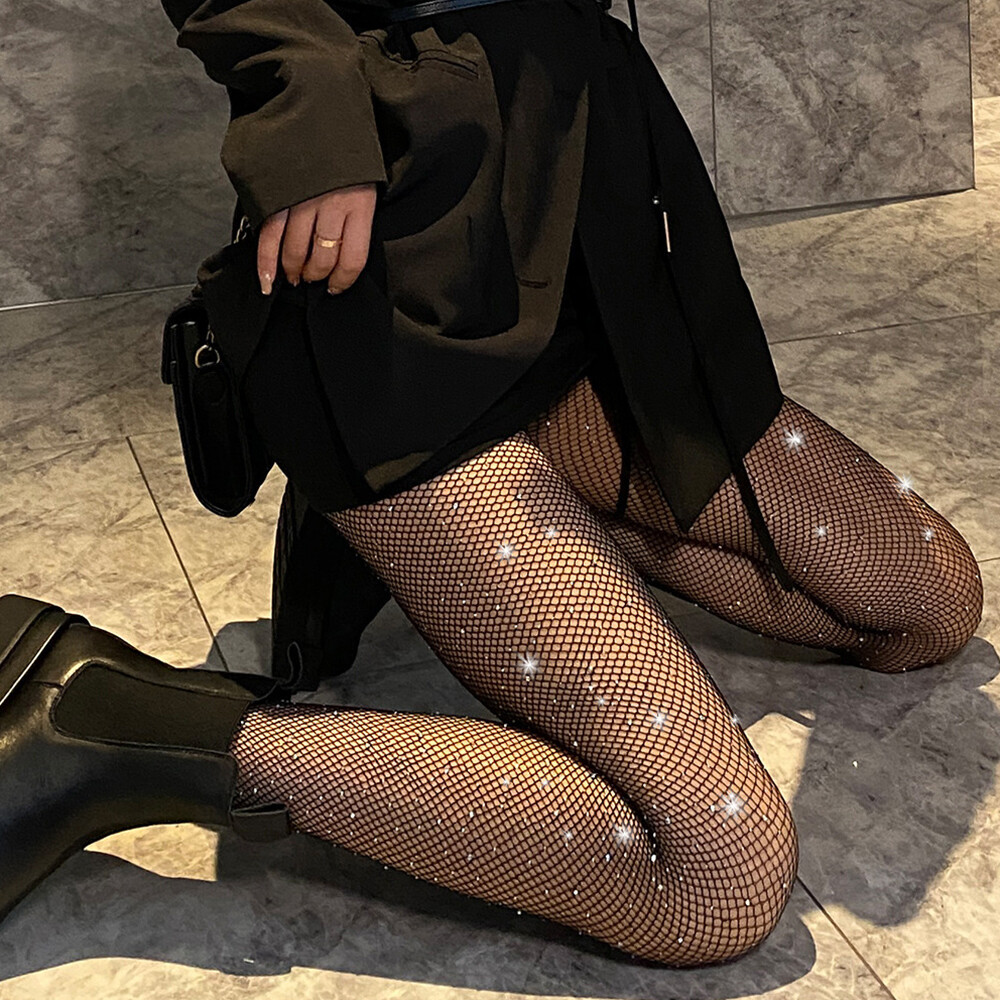 Calze Autoreggenti Sexy Calze Reggicalze Sexy A Rete Con Cavallo