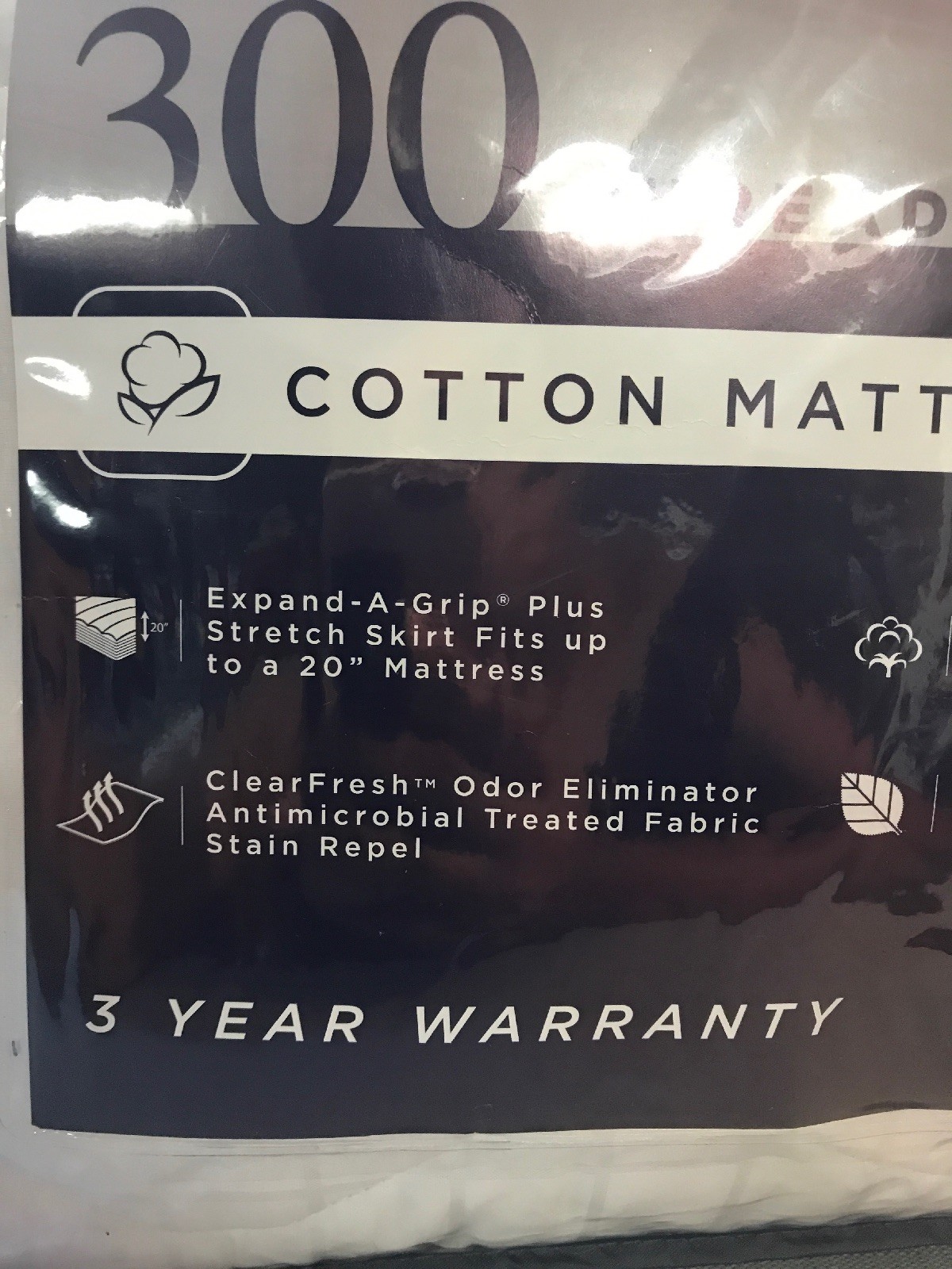 Therapedic 300Thread Count Cotton Tencel Lyocell Mattress Pad Twin XL