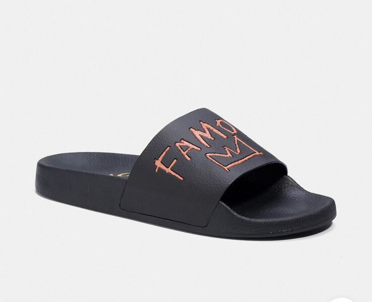 Coach X Jean-Michel Basquiat Famous Limited Edition Slides Sandals