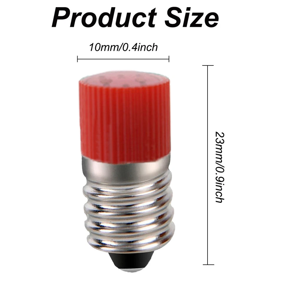 Red No 1447 light LED bulbs 18 volt for Lionel trains & accessories.10Pcs - Image 3 of 4