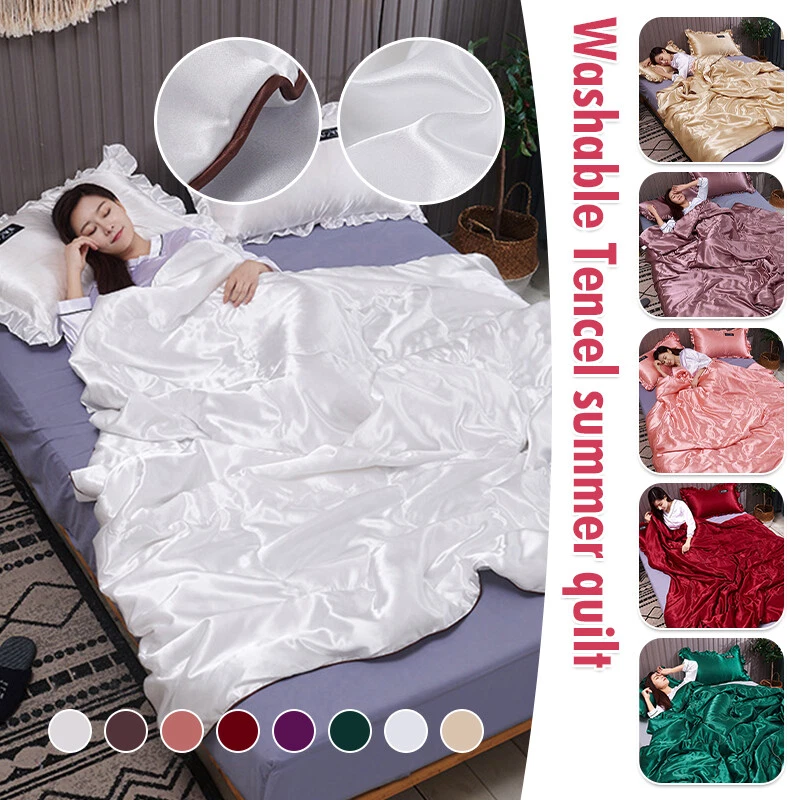 Summer silk cooling blanket sale