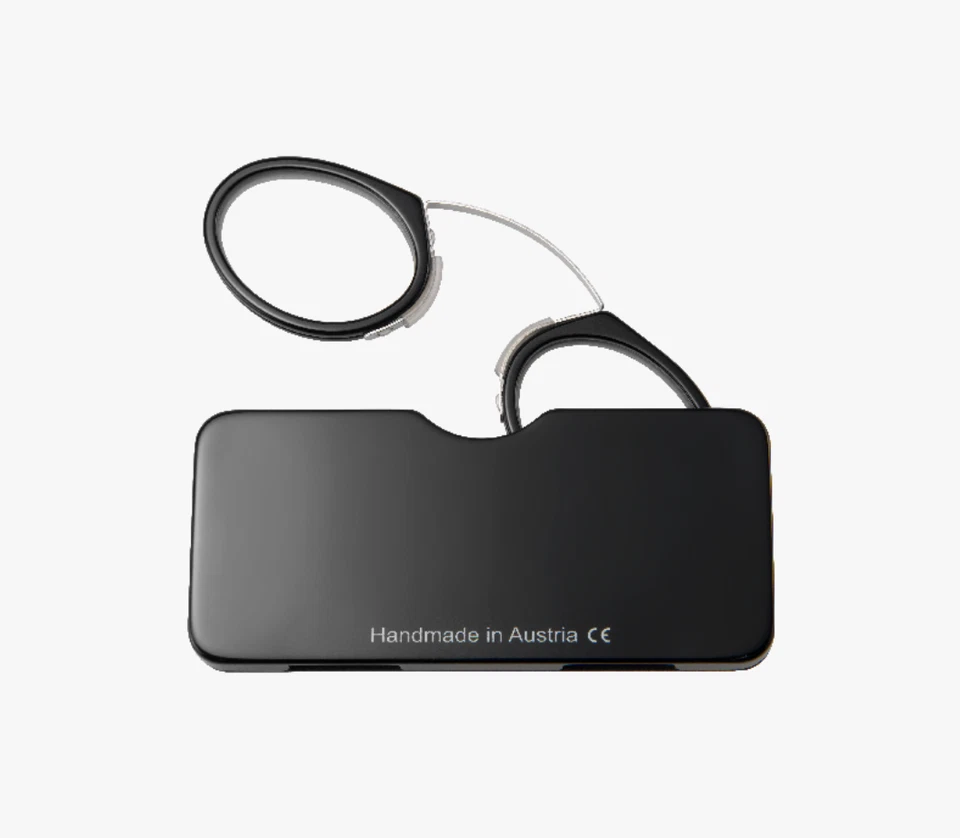 SEEOO Classic schwarz Lesebrille Readers Zwickerbrille + 2,5